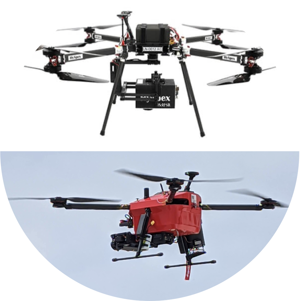 UAS with Hyperspectral Camera